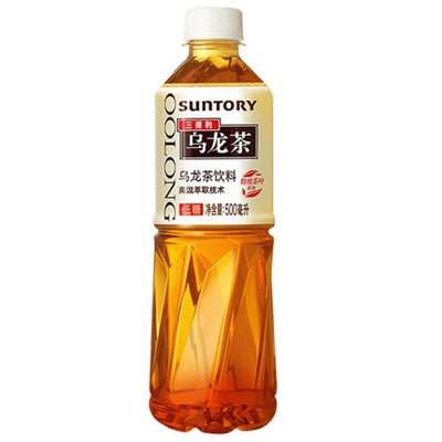 SUNTORY Oolong Tee Weniger Zucker 500ml (EINWEG)