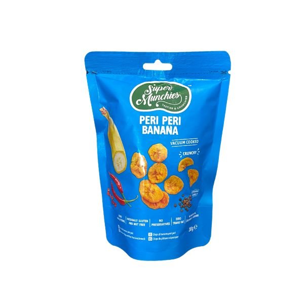 SUPER MUNCHIES Vegane Peri Peri Bananenchips 30g
