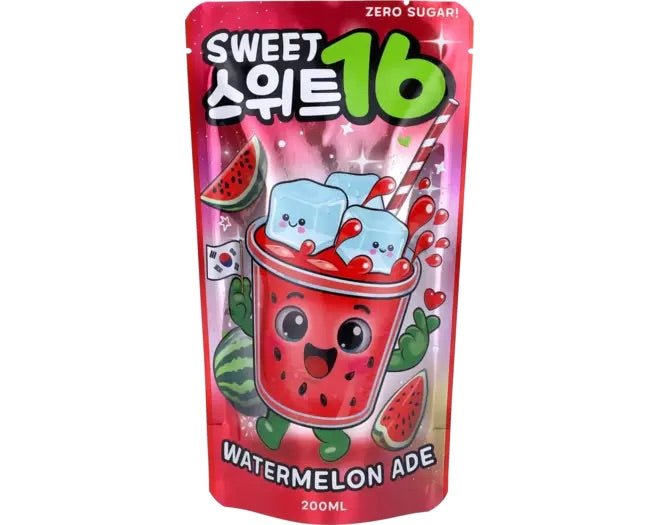 SWEET16 Ade Beutelgetränke Wassermelonen Zuckerfrei 200ml
