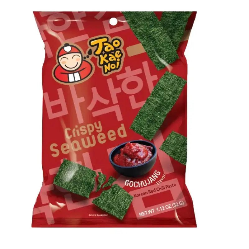 TAOKAENOI Knuspriger Seetang Gochujang (Koreanische rote Chilipaste) 32g