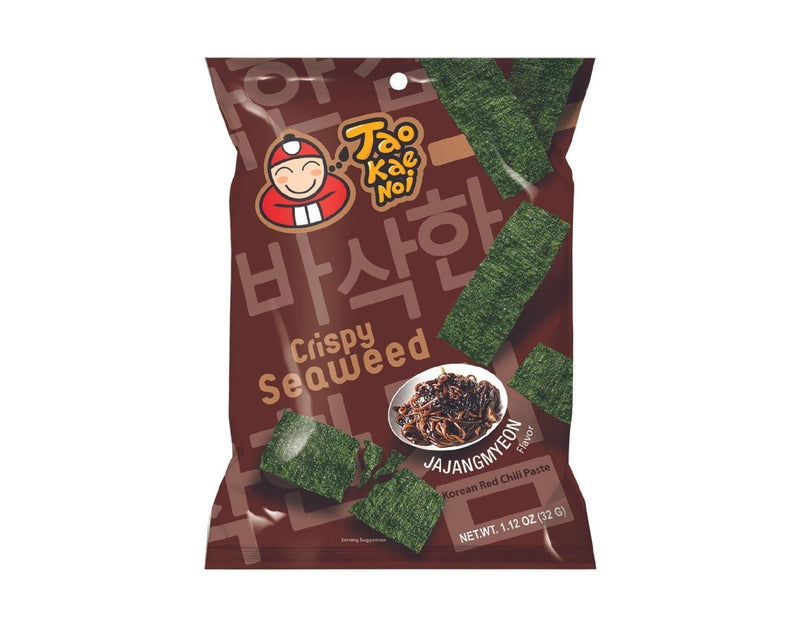 TAOKAENOI Knuspriger Seetang Jajangmyeon (Koreanische schwarze Bohnennudeln) 32g