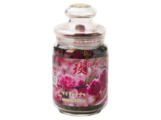 TIAN HU SHAN Grüner Tee mit Rosenknospen 200g