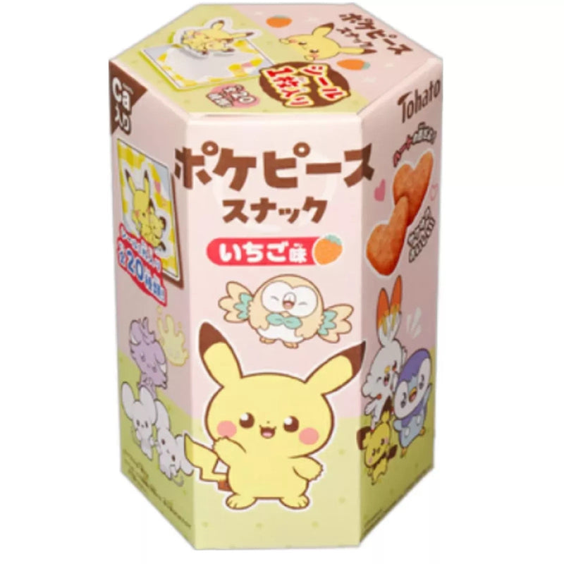 TOHATO Pokemon Mais Snack Erdbeere 23g