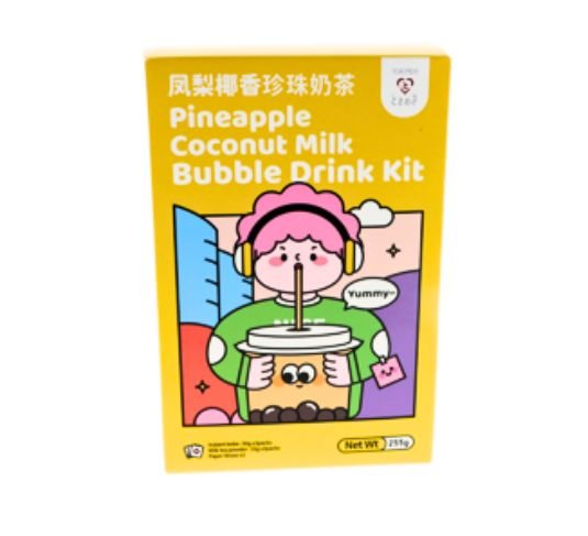 TOKIMEKI Ananas Kokosmilch Bubble Tea Set 255g