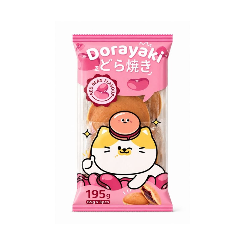TOKIMEKI Dorayaki Kuchen mit roter Bohnenpaste 195g (3 Stück)