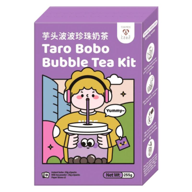 TOKIMEKI Japanisches Taro Bubble Tea Set 255g