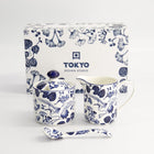 TOKYO DESIGN STUDIO Flora Japonica Milch und Zucker Geschenkset - Tasse, Henkelbecher & Löffel Bild 3