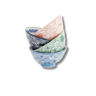 TOKYO DESIGN STUDIO Kawaii Anime Cat Ricebowl Geschenkset 4 Stück – 11,3x5,8 cm / 300 ml Bild 5