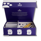 TOKYO DESIGN STUDIO Kawaii Blue Maneko Sushi Geschenkset 6-teilig – Blau Bild 4