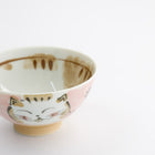 TOKYO DESIGN STUDIO Kawaii Glückskatze Fuku Neko Reisschale Rosa – 11,6x6,2 cm / 300ml Bild 4