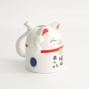 TOKYO DESIGN STUDIO Kawaii Glückskatze Tasse Blau – 8,7x10,2 cm / 350ml Bild 2
