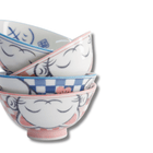 TOKYO DESIGN STUDIO Kawaii Lucky Cat Blue/Pink Reisschalen Geschenkset 4 Stück – 11,3x5,8 cm / 300 ml (B) Bild 4