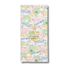TOKYO DESIGN STUDIO Kawaii Lucky Cat Blue/Pink Reisschalen Geschenkset 4 Stück – 11,3x5,8 cm / 300 ml (B) Bild 5