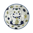 TOKYO DESIGN STUDIO Kawaii Winkekatze Schüssel Blau (20,8 x 8 cm) Bild 1