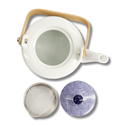 TOKYO DESIGN STUDIO Nippon Blue Tea Giftset Dots 0,8 l mit 4 Tassen – Lines/Star/Dots/Wave Bild 6