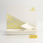 TOKYO DESIGN STUDIO Nippon Sushi Platten Set mit weißgoldenem Rand für 2 Personen Bild 4
