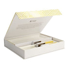 TOKYO DESIGN STUDIO Nippon Sushi Platten Set mit weißgoldenem Rand für 2 Personen Bild 1