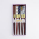 TOKYO DESIGN STUDIO Stäbchen Geschenkset 5 Paar Gemischte Designs Bild 2