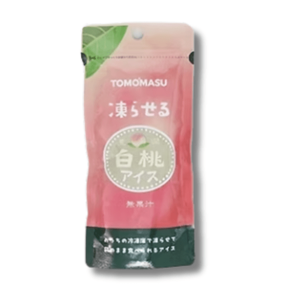 TOMOMASU Weißer Pfirsich Sorbet 80g