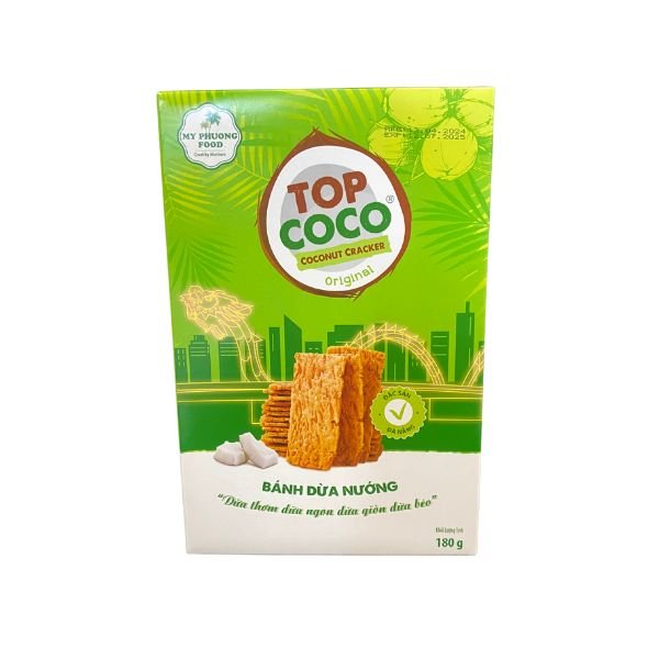 TOPCOCO Kokonuss Cracker Original 180g