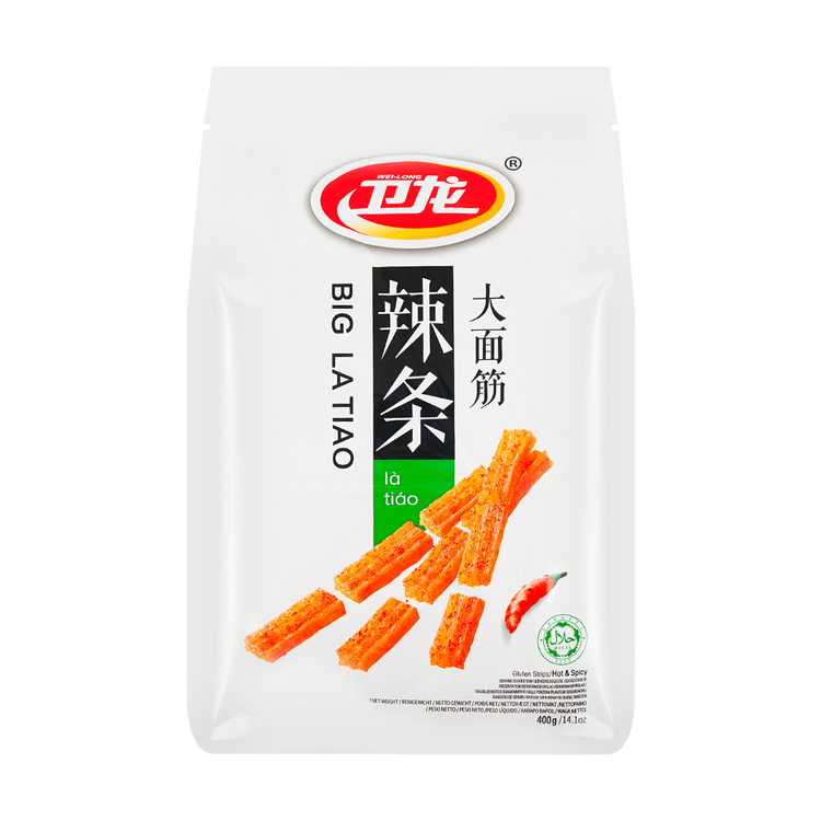 WEILONG Latiao Scharf & Würzig 400g