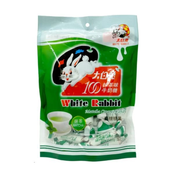 WHITE RABBIT Milchbonbons Matcha 150g