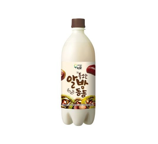 WOORISOOL Makgeolli Reiswein Kastanie (6% Alc.) 750ml (EINWEG)