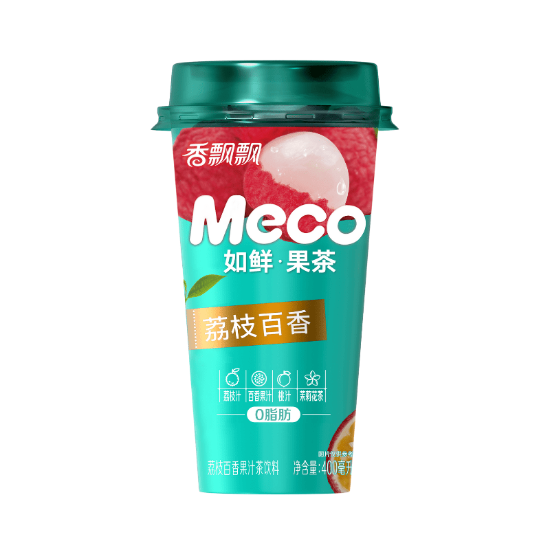 XPP MECO Fruchttee Litschi & Passionsfrucht 400ml