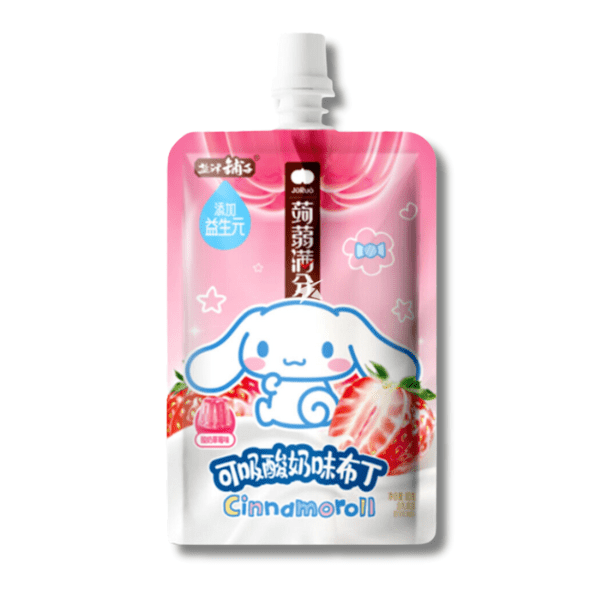 YJPZ Cinnamoroll Konjak-Pudding Erdbeer-Joghurt 80g