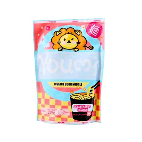 YOUMI Instant Udon Süß & Scharfe Carbonara 229g