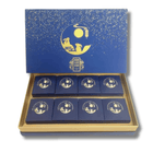 YUE BAN HUANG TING Schneehäutchen-Mondkuchen-Geschenkbox „Money Max“ (8 x 60 g) 480 g Bild 2
