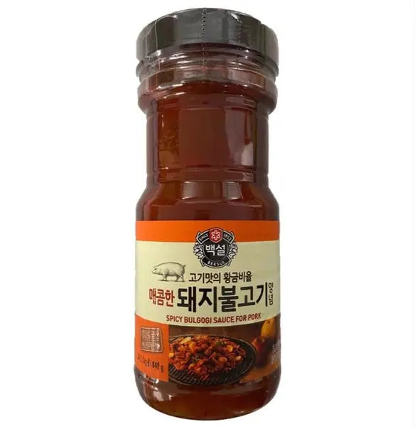 CJ BEKSUL würzige Bulgogi Sauce für Schweinefleisch 840g
