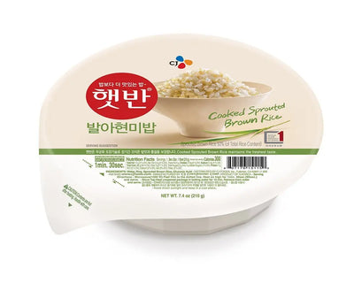 CJ HETBAN Brauner Mikrowellenreis 210g