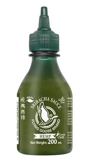 FLYING GOOSE Sriracha mit Hanfsamen-Öl 200ml