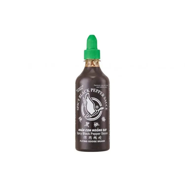 FLYING GOOSE schwarzer Pfeffer Sauce 455ml