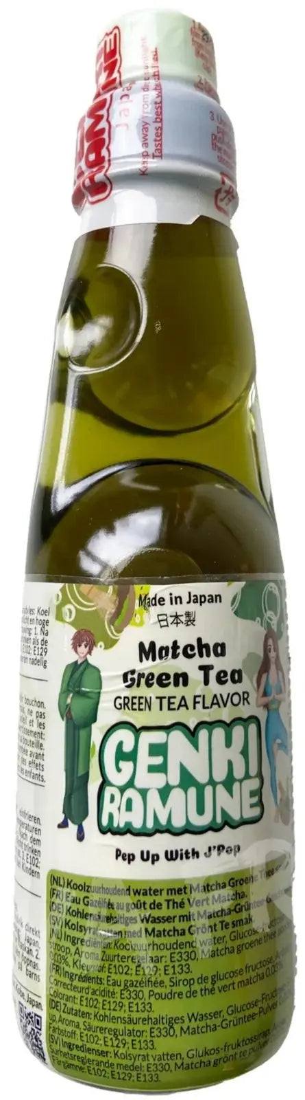 GENKI RAMUNE Matcha 200ml (EINWEG)