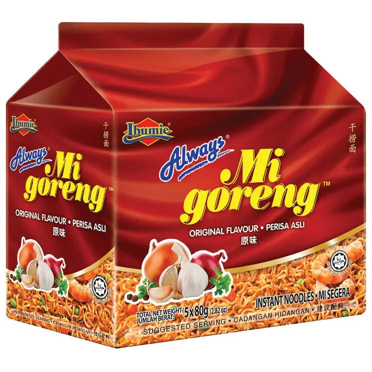 IBUMIE Mi Goreng Perisa Asli 5x80g