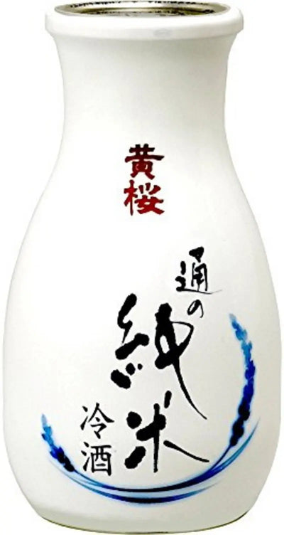 KIZAKURA Junmai Sake, 15% vol Poliergrad 79%, ohne Zusatz von Alkohol 180ml