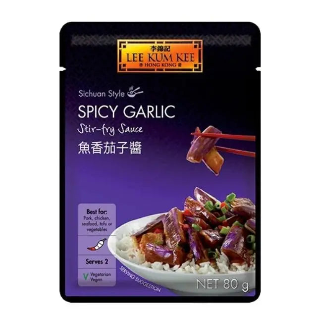 LEE KUM KEE pikante Knoblauch Sauce zum Braten 80g