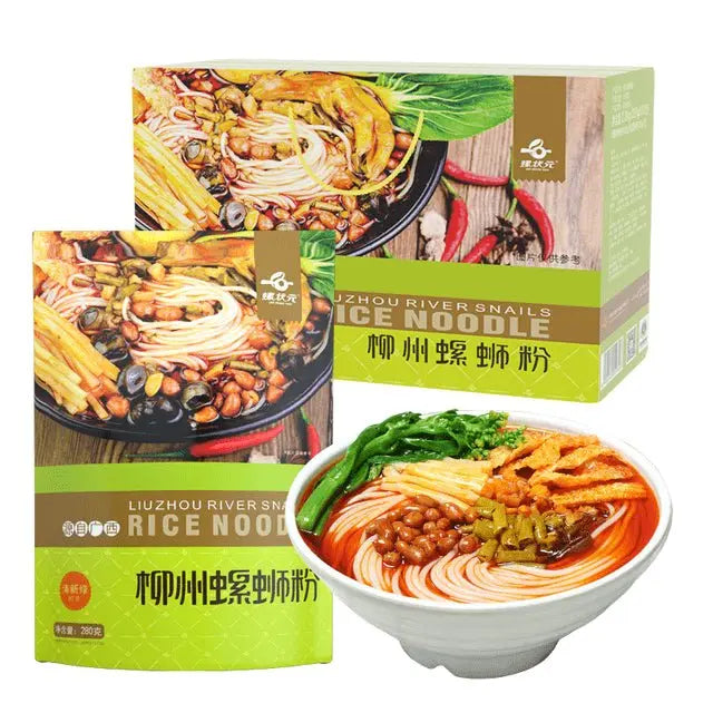 LUO ZHUANG YUAN Reisnudeln in Schneckensuppe (pikant) 280g