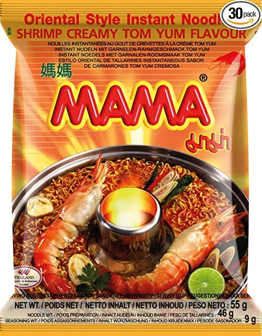 MAMA Instant Nudeln Garnele (sahnig) 55g