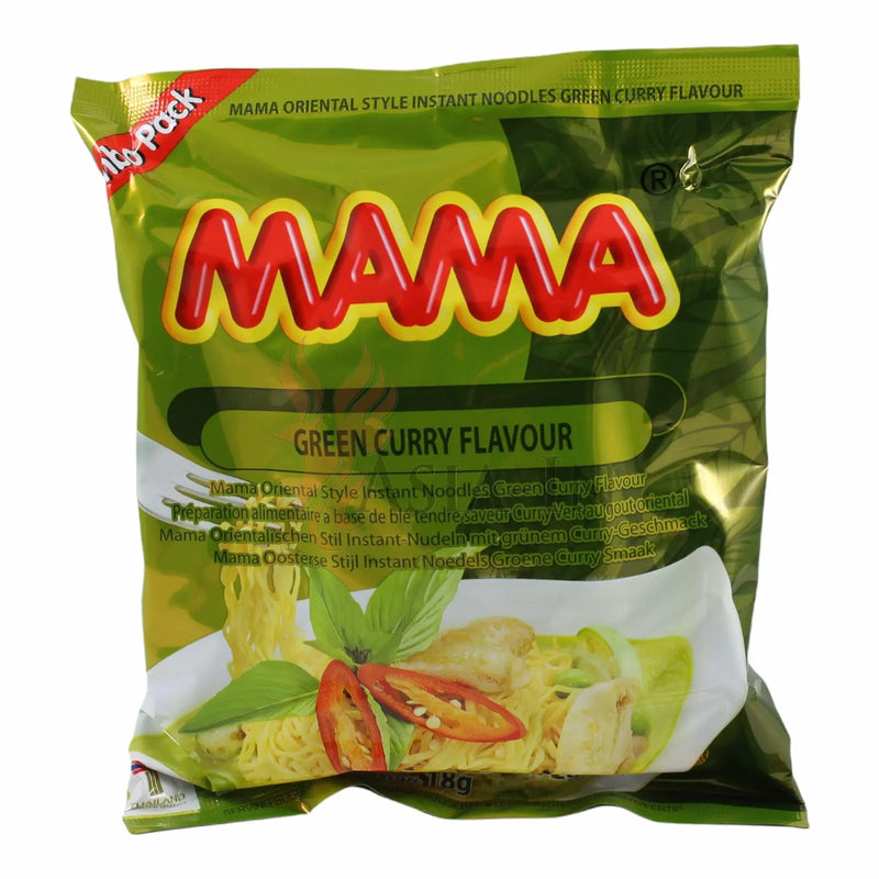 MAMA Instant Nudeln grünes Curry 90g