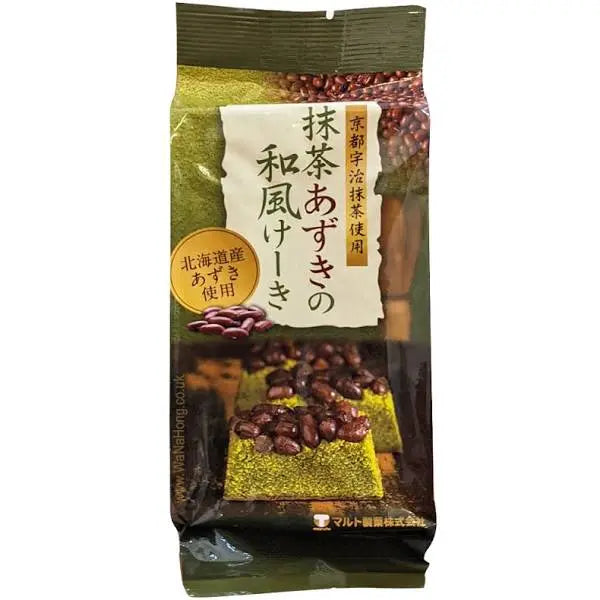 MARUTO Matcha-rote Bohnen Kuchen 120g
