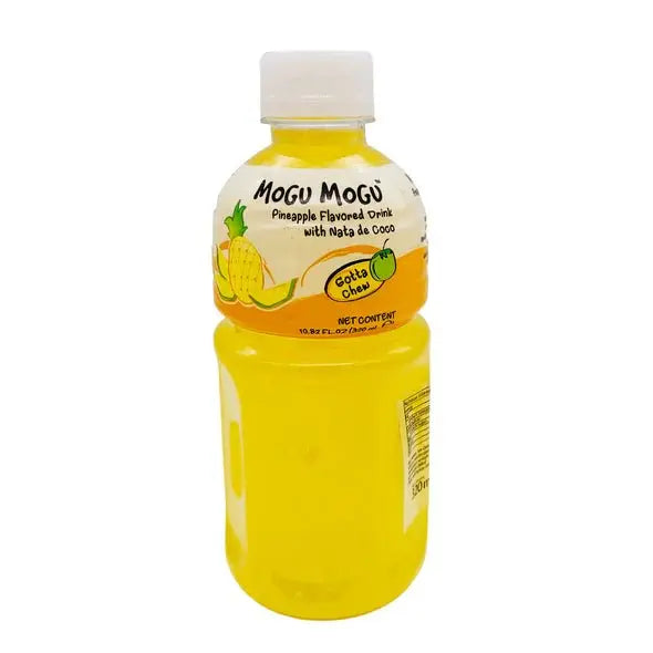 MOGU MOGU Ananasgetränk mit Nata De Coco 320ml (EINWEG)