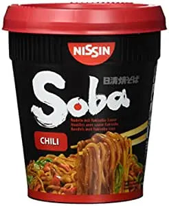 NISSIN Instant Cup Nudeln Soba Chili 92g