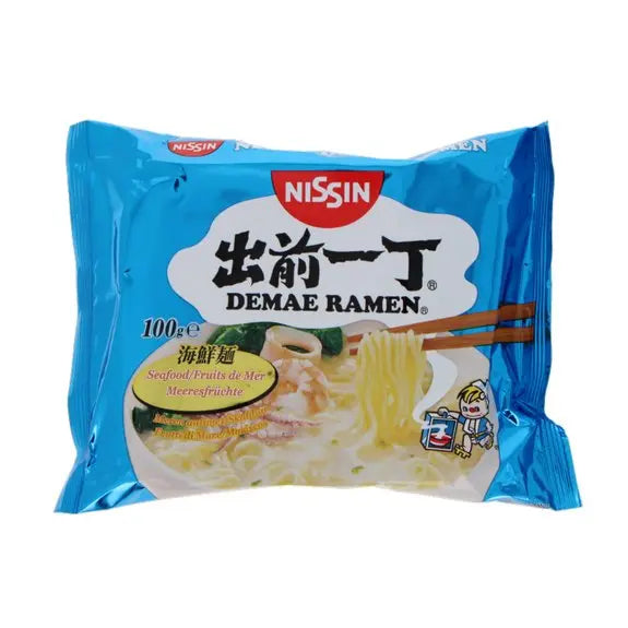 NISSIN Instant Nudeln Meeresfrüchte 100g