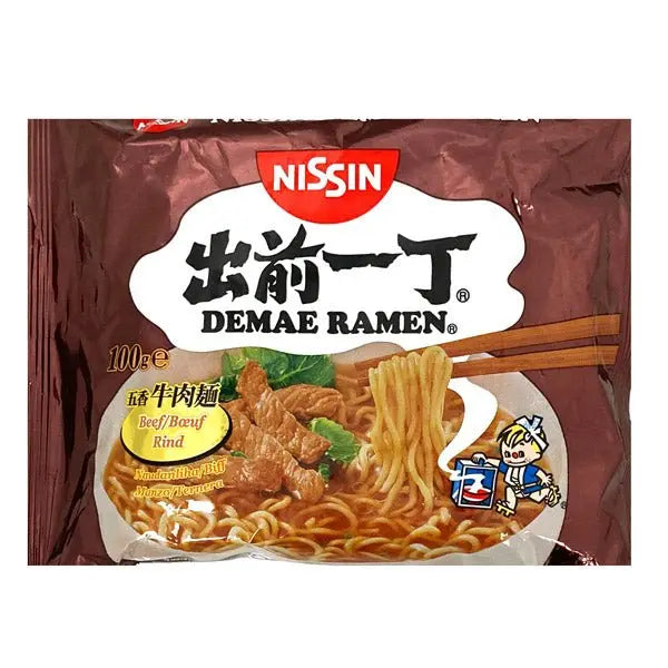 NISSIN Instant Nudeln Rind 100g