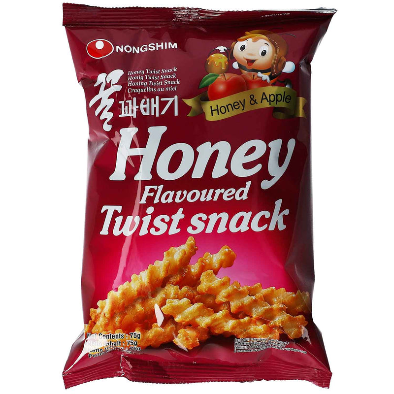 NONG SHIM Honig-Twist-Snack 75g