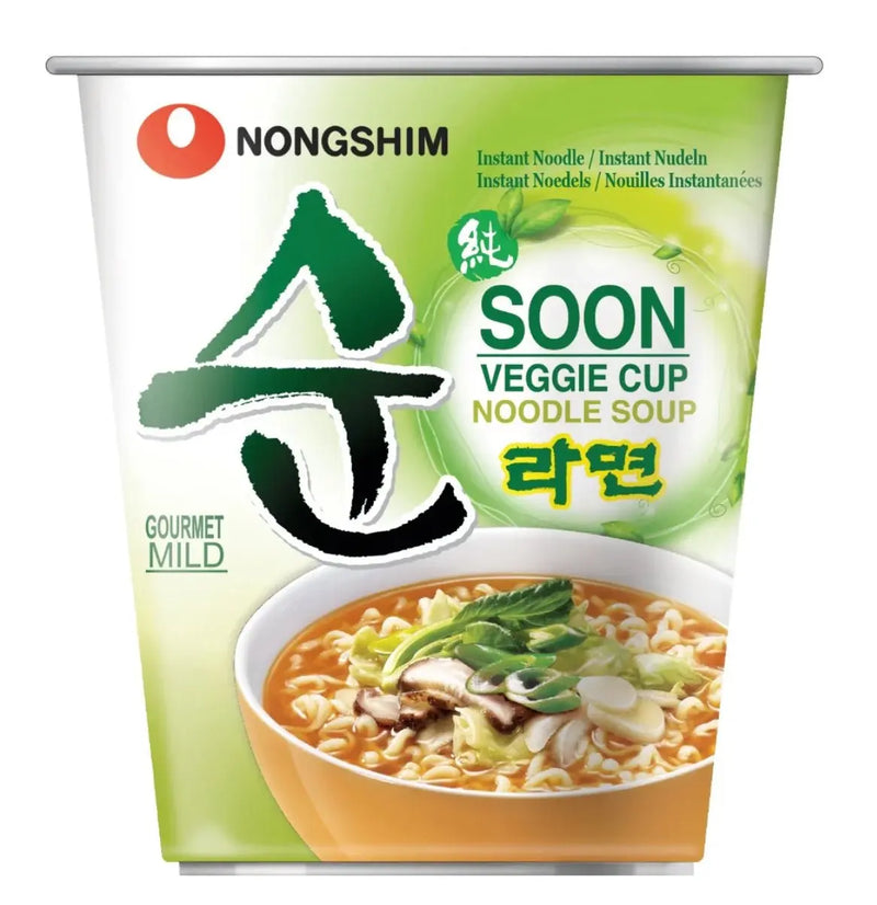 NONG SHIM Instant Cup Nudeln Soon (vegetarisch) 67g