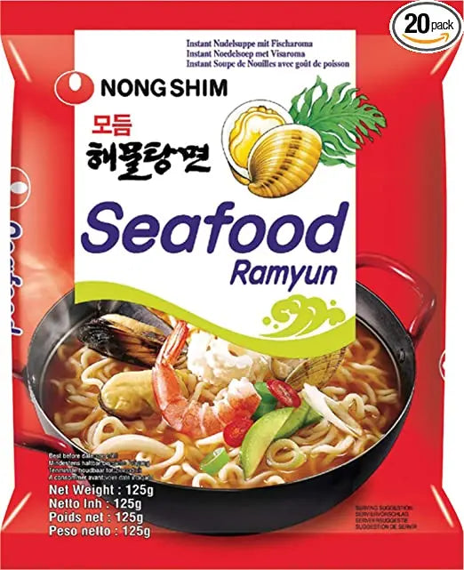 NONG SHIM Instant Nudeln Meeresfrüchte 125g